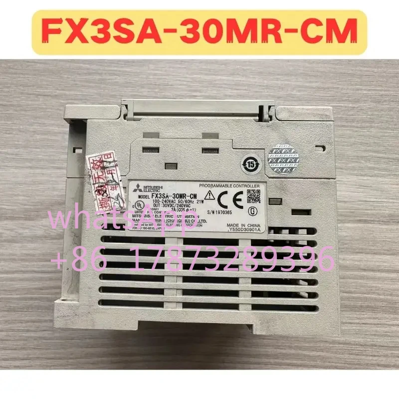 

Used PLC FX3SA-30MR-CM FX3SA 30MR CM Normal Function Tested OK