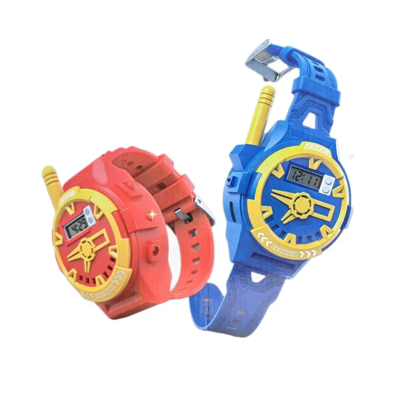 Orologio walkie-talkie per bambini Giocattoli walkie-talkie per bambini Cercapersone wireless Giocattolo educativo domestico interattivo remoto per interni ed esterni