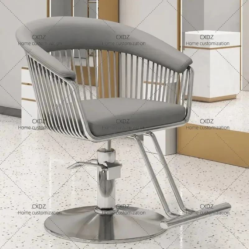 Multi Functional Rotating Lift Chair for Beauty Salon and Barber Shop Modern Simple Hair Salon Massage Chair Wholesale