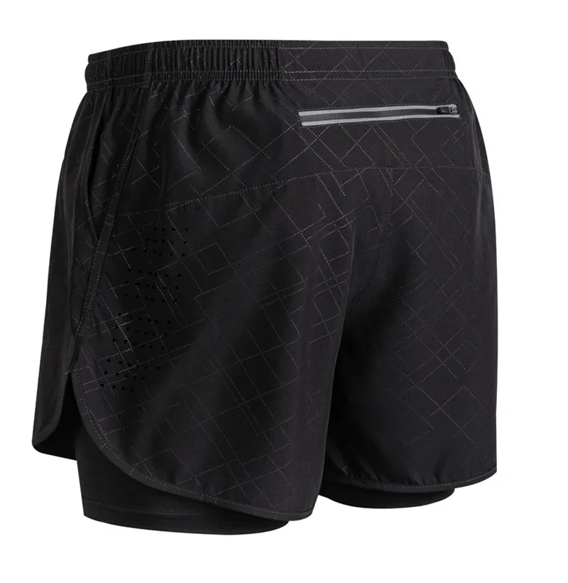 

Summer Muscle Men Sports Shorts Double-layer Lining Basketball Training Fitness Loose Breathable Running Quick drying shorts