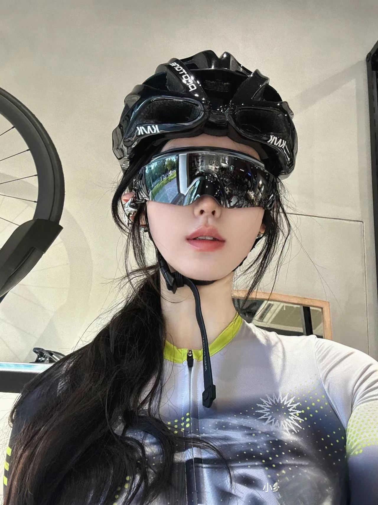 For Large frame professional cycling sunglasses outdoor sports road cycling sunglasses face protection UV protection