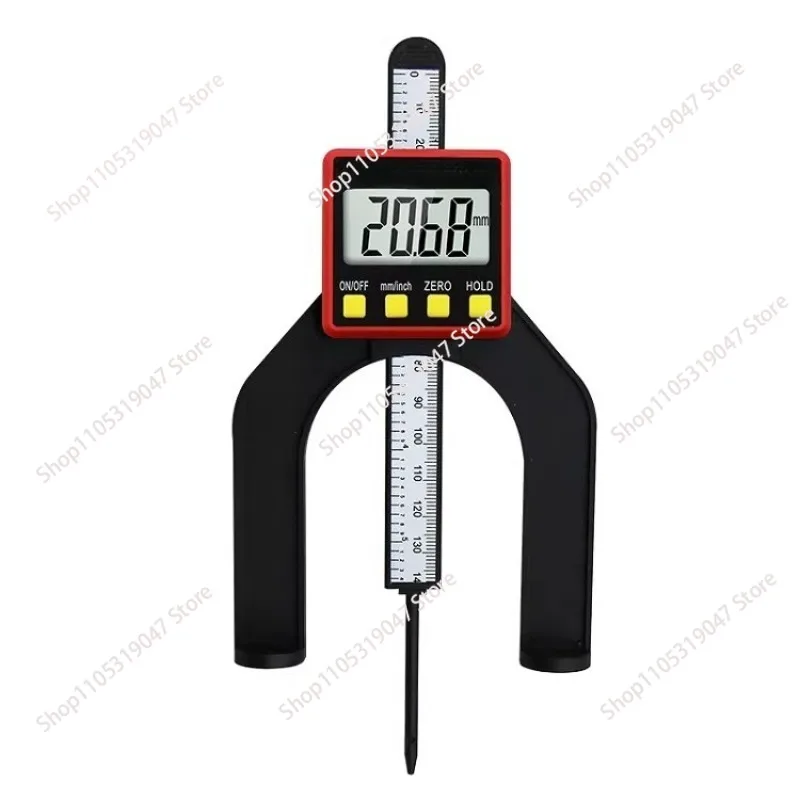 80MM Digital Woodworking Depth Ruler Height Ruler Vernier Caliper Digital Caliper