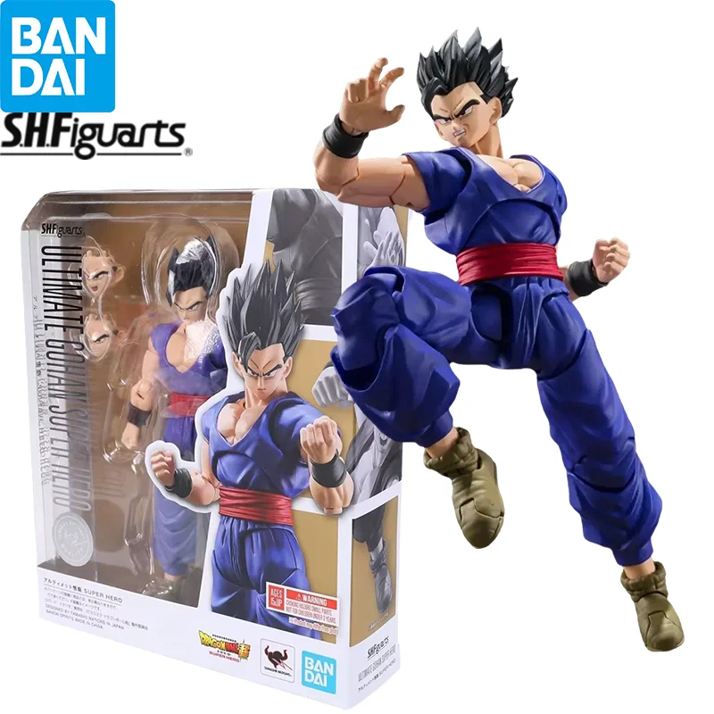 

In Stock Bandai S.H.Figuarts Dragon Ball Super: Super Hero Ultimate Gohan Super Hero Anime Figure Action Model Toys Gift