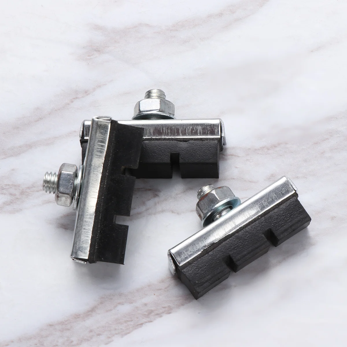 

4Pairs Bicycle Brake Pads Specially Designed for Road Bikes Strong Grip Non Slip Brakes Replacement Blocks