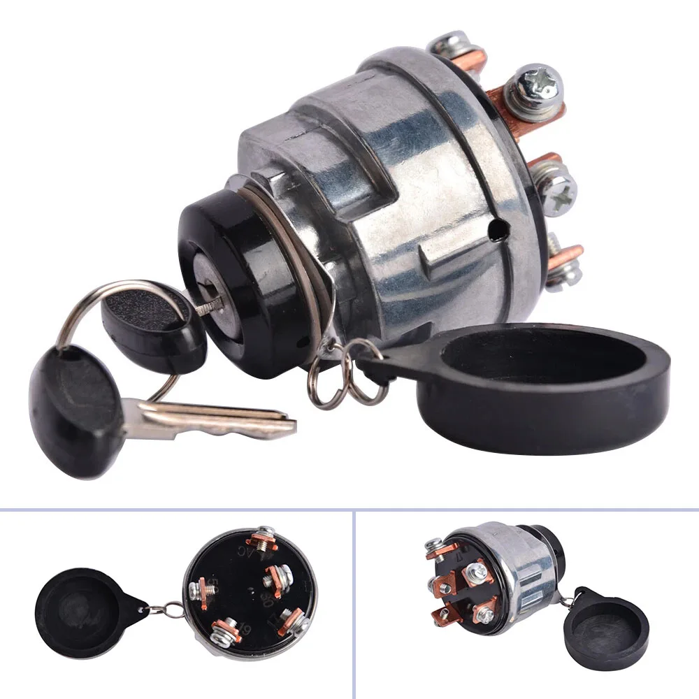 Auto Ignition Switch Cylinder Lock SBA385200331 ELT20-0002 83940565 1100-0964 for Ford New Holland 1310 1500 1510 1600 1700 1710