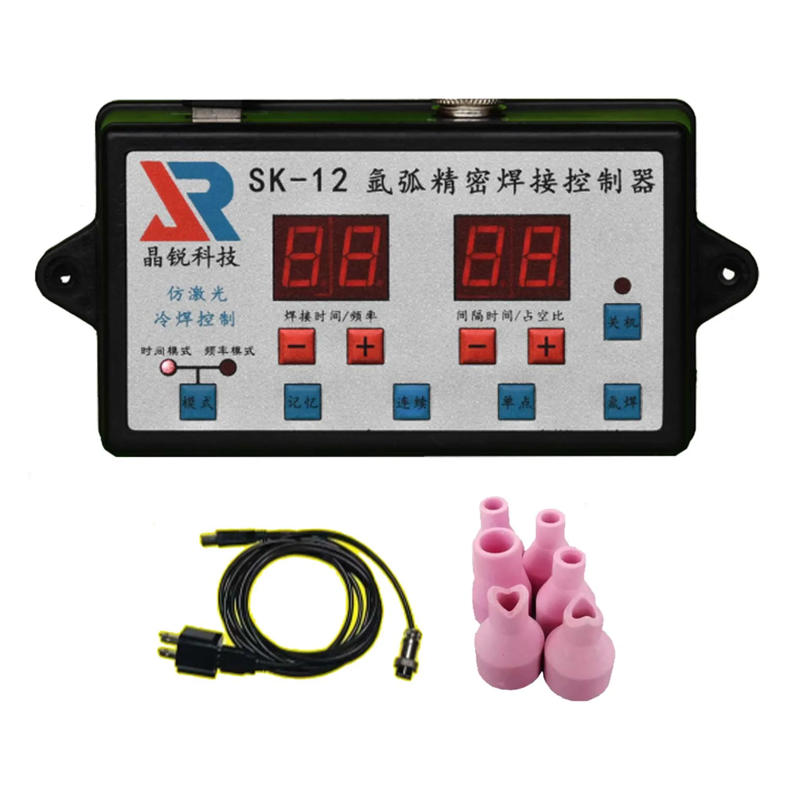 

Argon Arc Welding Pulse Controller, AC 220V TIG Spot Welding Modified Controller to Cold Welding Machine