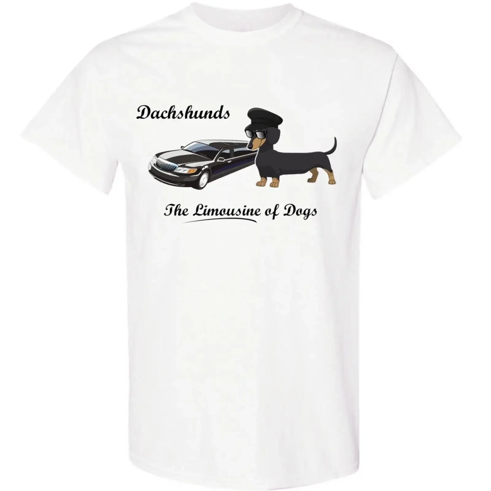 Dachshund Weenie dog Wiener  T Shirt vintage Washed fashion Stretched streetwear designer clothes homme Breathable Stylish