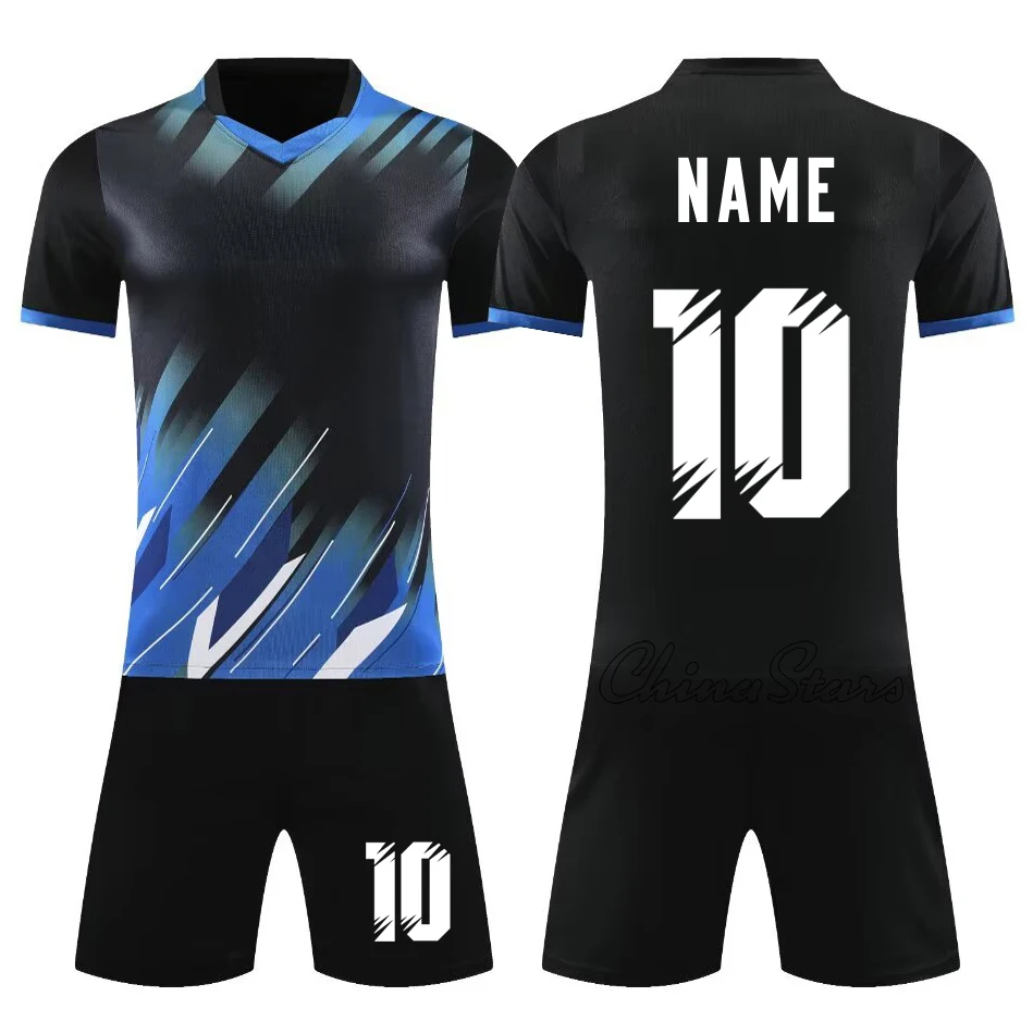 Volwassen Kind Voetbal Jersey Aanpassen Voetbal Uniformen Shirts Mannen Vrouwen Futsal Sportkleding Training Trainingspak Sport Outfit Kleding - afbeelding 2