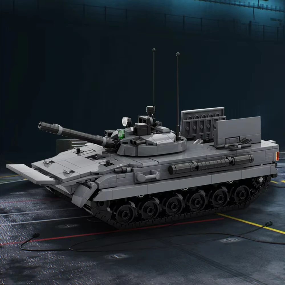 

MOC военное оборудование противотанковая ракетная пусковая установка BMP3 современная военная модель танка сборка строительные блоки детские игрушки