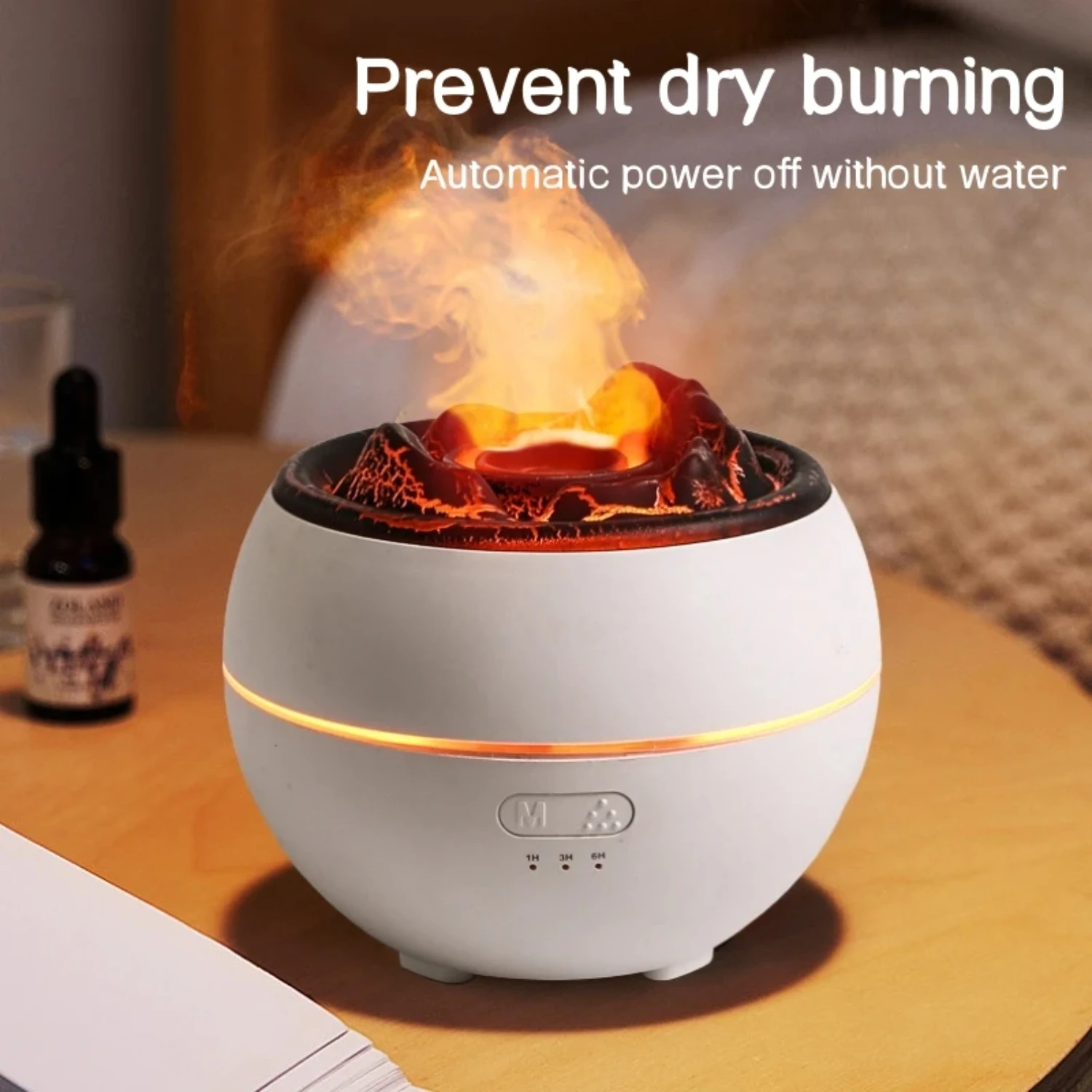 360 مللي الناشرون الروائح مقلد لهب الهواء المرطب الثقيلة الضباب البخاخ غرفة العطر زيت طبيعي Difusor غرفة نوم