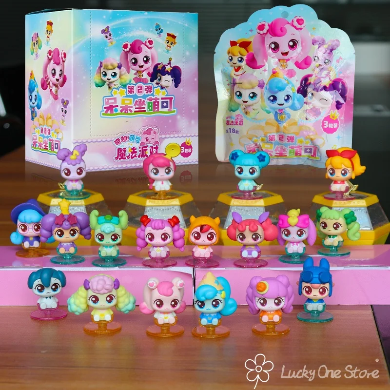 

Мягкие куклы-сюрпризы Catch Teenieping, слепая коробка, набор из 3 милых игрушек принцессы, модные коллекционные подарки для девочек и мальчиков