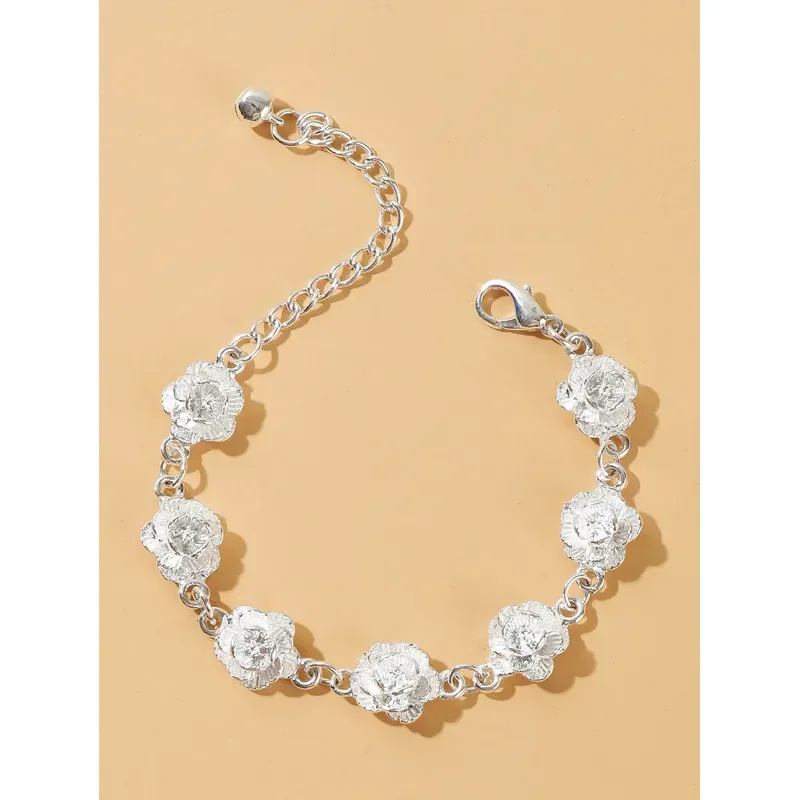 Factory Direct Sales of New Chinese Style Rose Palace Bracelets, Women's Simple Accessories, Hand Jewelry Wholesale