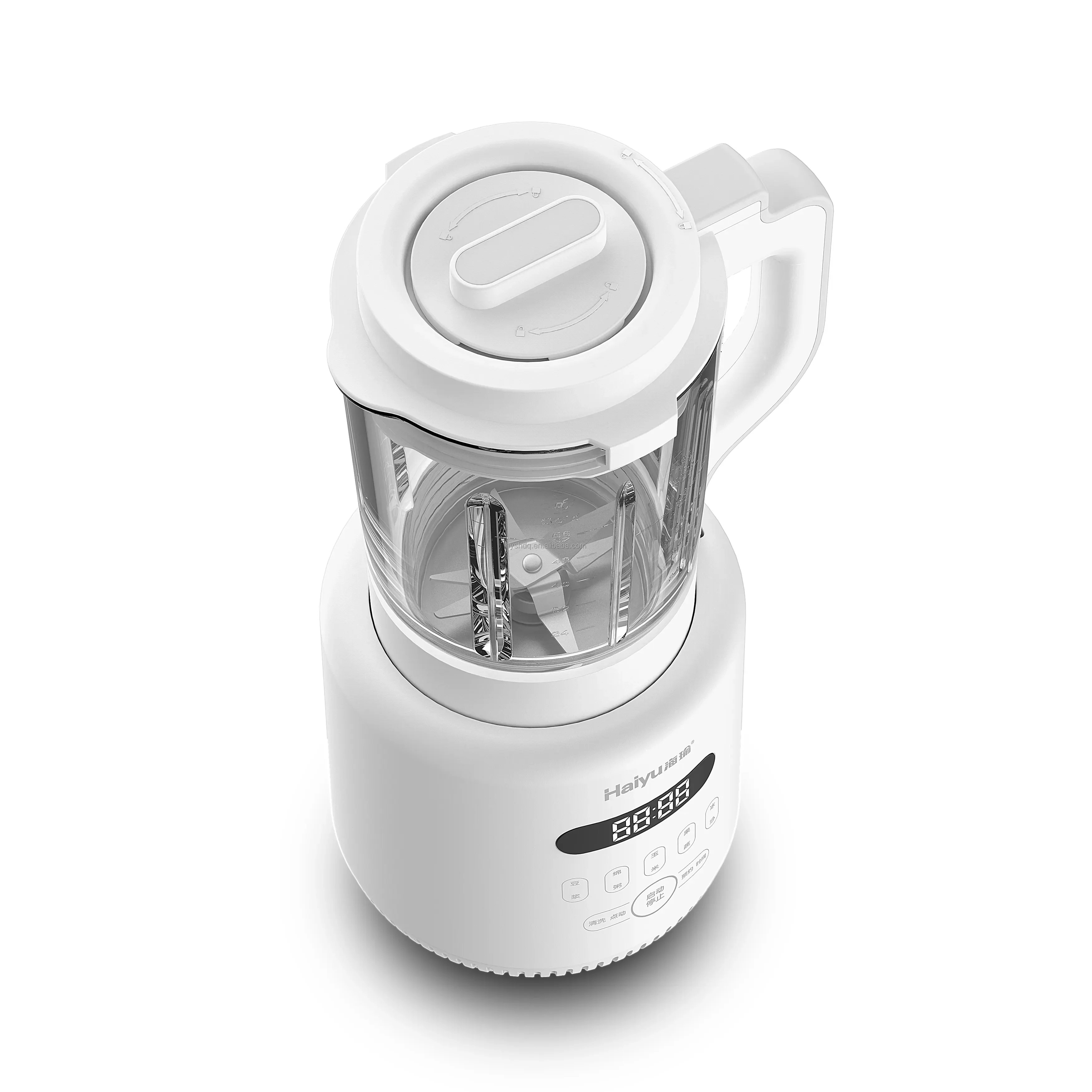 ความจุ 1750ml สมาร์ทโปรแกรม NUT Milk Maker เครื่องปั่นร้อนเย็นสําหรับนมถั่วเหลือง & น้ําผลไม้เครื่อง 5 In 1 นมถั่วเหลืองเครื่อง