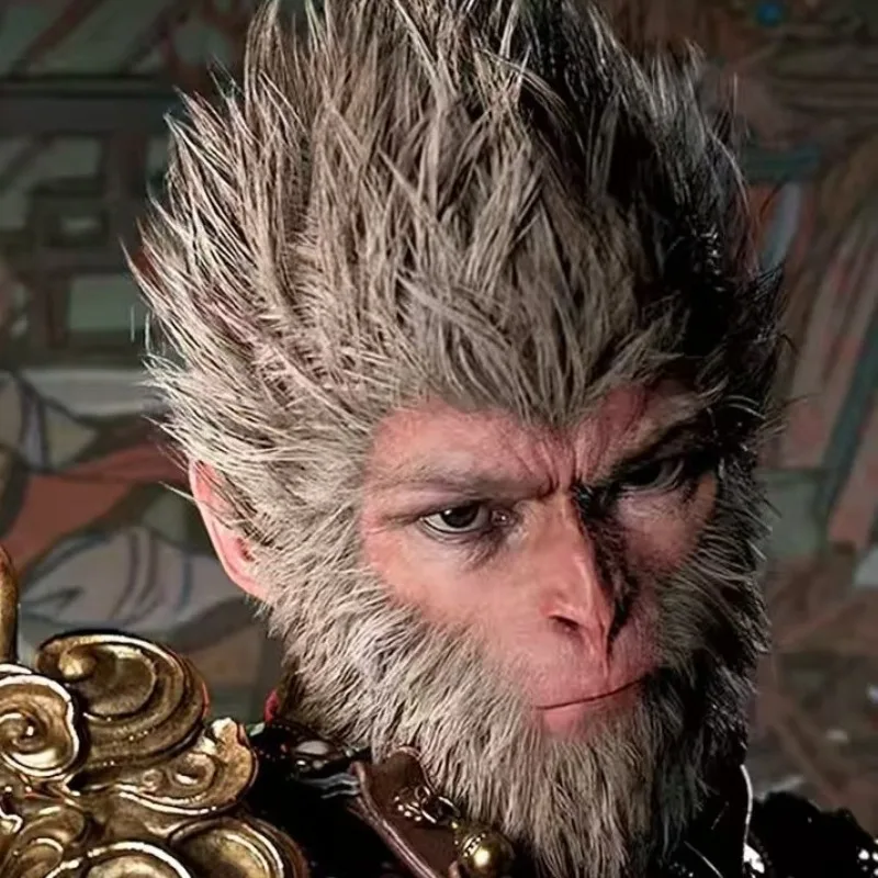 Official Style Monkey King Mask for Black Myth-Wukong - Halloween Cosplay Mask-Wearable Prop for Gaming Events & Parties