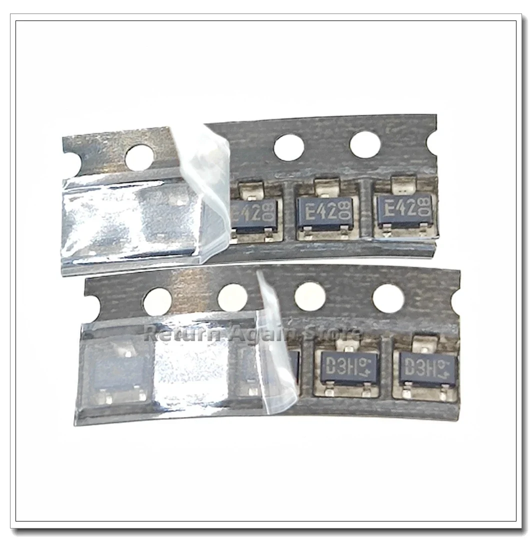50PCS/LOT D3H Marking code E42 SMT transistor SOT-23 Brand new original small tripod