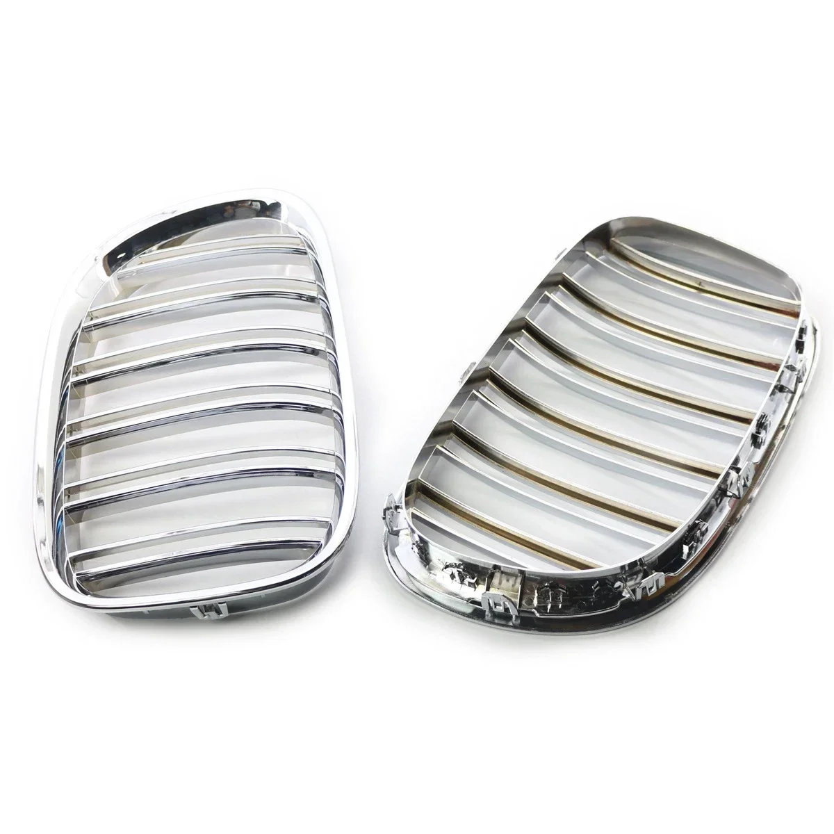 Griglia decorativa anteriore Griglia renale galvanica 51117184151 Adatto per BMW F01 F02 F04 730d 740i 2009-2015 5111718415