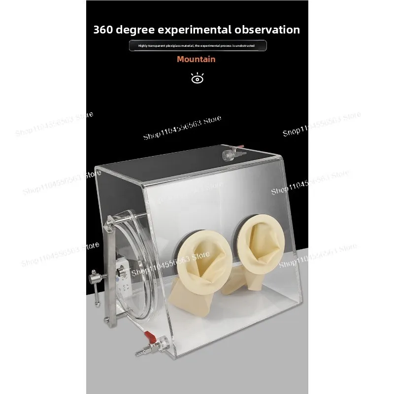 

Laboratory Vacuum Glove Box, Acrylic Sterile Dust-Proof Enclosure for Lithium Battery & Scientific Experiments