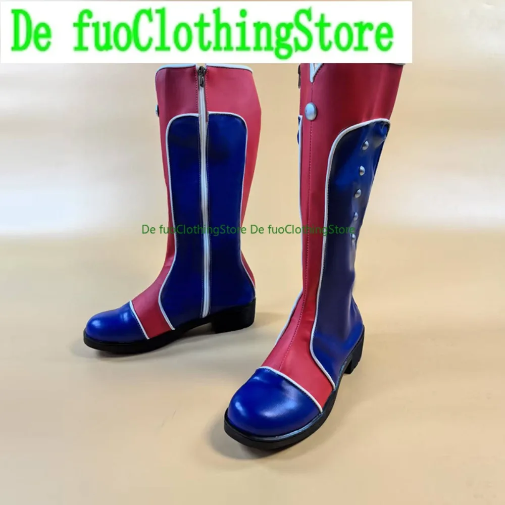 

Defuo Crew обувь для косплея аниме игры ролевые костюмы на Хэллоуин реквизит обувь ботинки