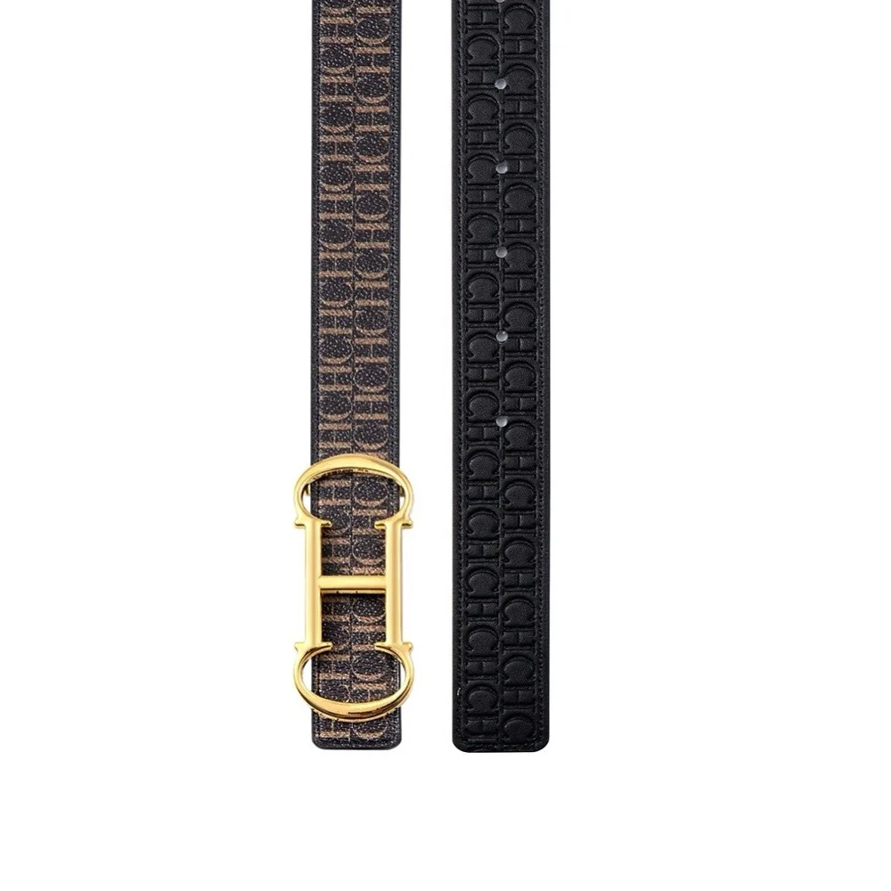 حزام CHHC 2026 فاخر جديد للنساء والرجال، جلد طبيعي مع صندوق هدايا فاخر، إكسسوار عصري #6