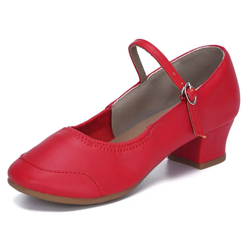Women's Dance Shoes Ballroom Practice Square Dance Shoes Low Heel Various Colors Female Salsa Tango Comfortable Woman's Sneakers