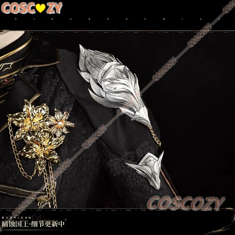 زي تنكري لاف آند ديب سبيس زيفيا ملك داركا نايت للعب الأدوار زي موحد كرنفال الهالوين دعائم لعب الأدوار للحفلات #4