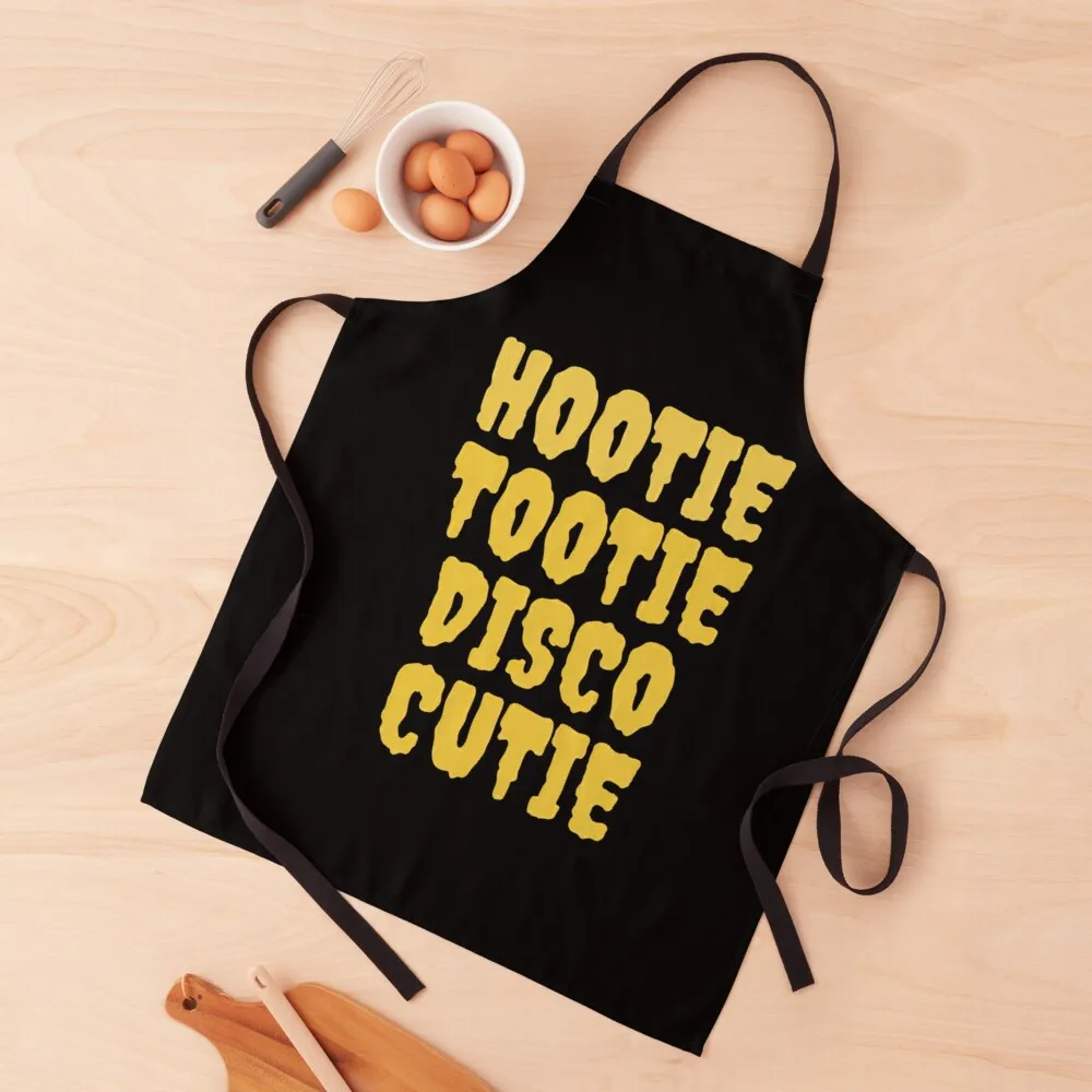 

HOOTIE TOOTIE DISCO CUTIE \t Apron Household Items For Girl Apron