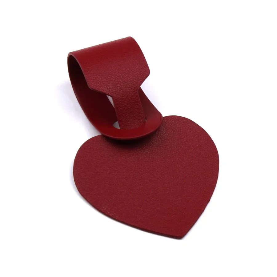 1 Pc Heart Shape Travel Luggage Tag PU Solid Suitcase Tag Baggage Boarding Label Travel Accessories Packing Bags