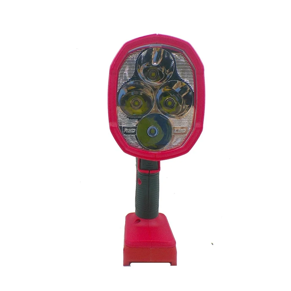 Cordless 18V LED Work Light Headlamp Portable with Multiple Lighting Modes for Outdoor Camping and Engineering Use