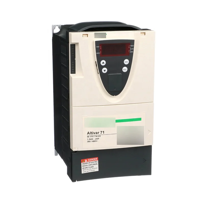 Brand New and Original ATV71HU15N4Z Variable Speed Drive ATV71 1.5kW 2 380 to 480V 43dB EMC Filter Without Graphic Terminal