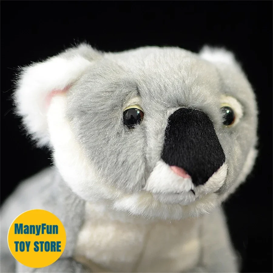 Koala Plush Toy Cute Koala Peluche Koala Bear Plushie Lifelike Stuffed Animals Simulation Doll Kawai Toy Gifts For Kids