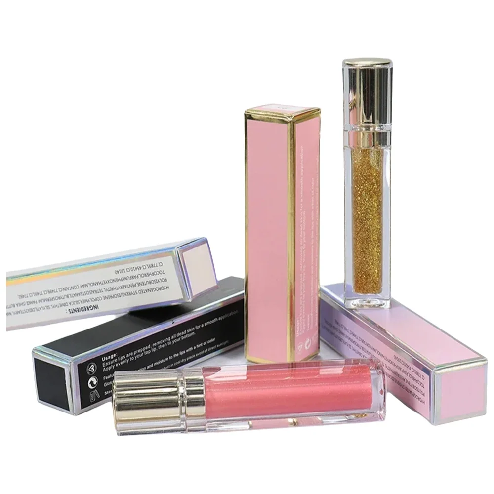 7ml Private Label Lipgloss Pigment Langdurig Waterdicht Vocht Non-stick Niet-vervagend Aangepast Logo Make-up Dierproefvrij P11/10 - afbeelding 2