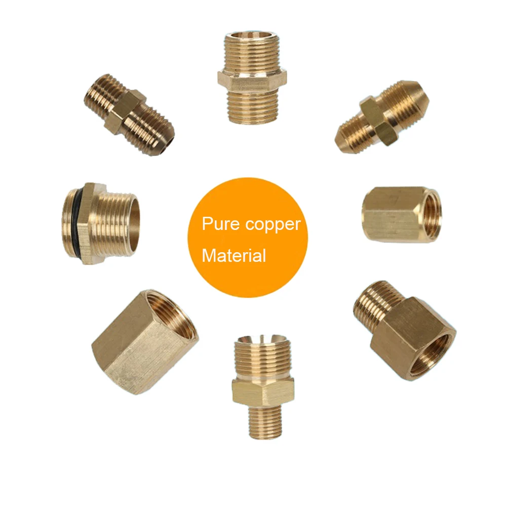 High Pressure Car Washer Quick Connect Coupler Adapter Clean Washing Pressure Washer Connector G1/4 G3/8 G1/2 280/380 55/58 1-14