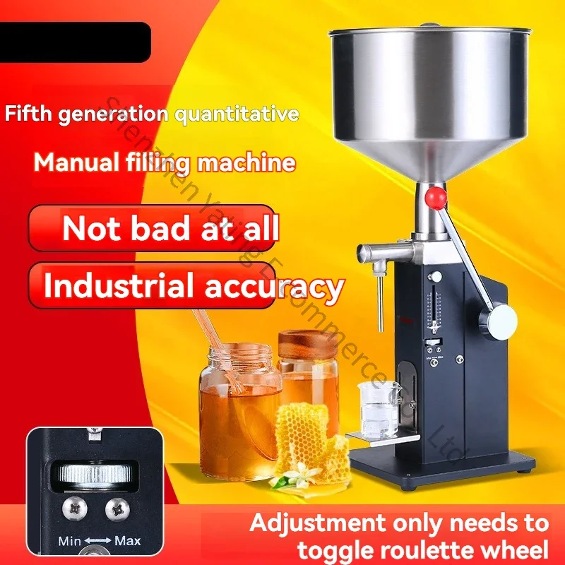 2026 Manual Filling Cream Liquid Dual-use Filling Machine Small Quantitative Hand Pressure Dispenser Cosmetics Honey Lotion