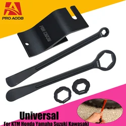 The new 2024 CNC motorcycle Head Buddy Tire Mounting Tool Tire Lever Wrench tool For Yamaha YZ YZF KTM EXC SX XC WRF Kawasaki