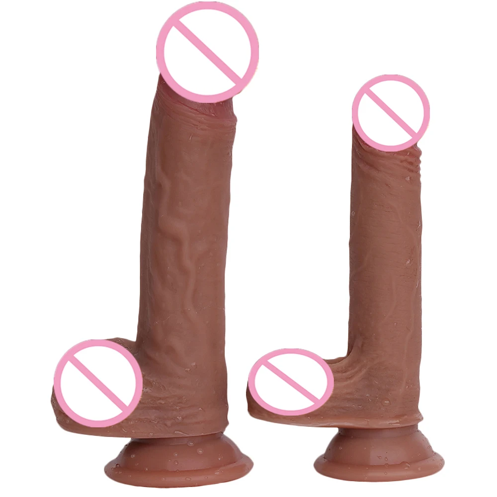 Soft Big Dildo With Strapon Silicone For Women Sex Toys Adults 18 Consolador Para Mujer Penis Realistic Dick Female Erotic Cock