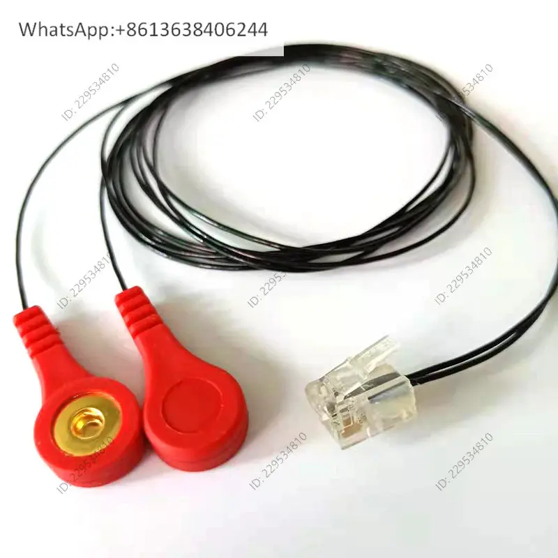 Customized crystal network cable plug EMG-induced le-ad wire detection Sensory nerve Quantitative analysis CPT injury instrument