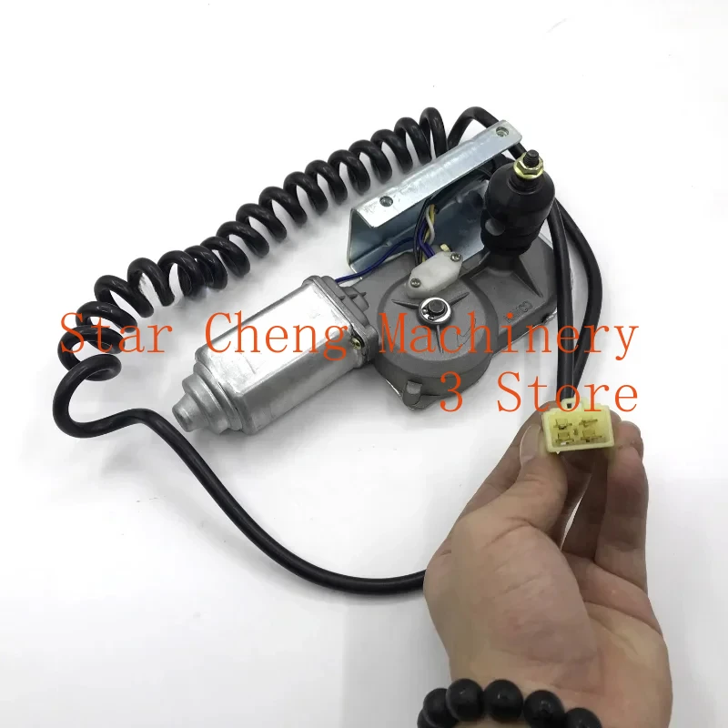 Wiper Motor  Excavator Parts for Doosan Daewoo DH55  Higher Quality Assembly Exterior Accessories New 2024