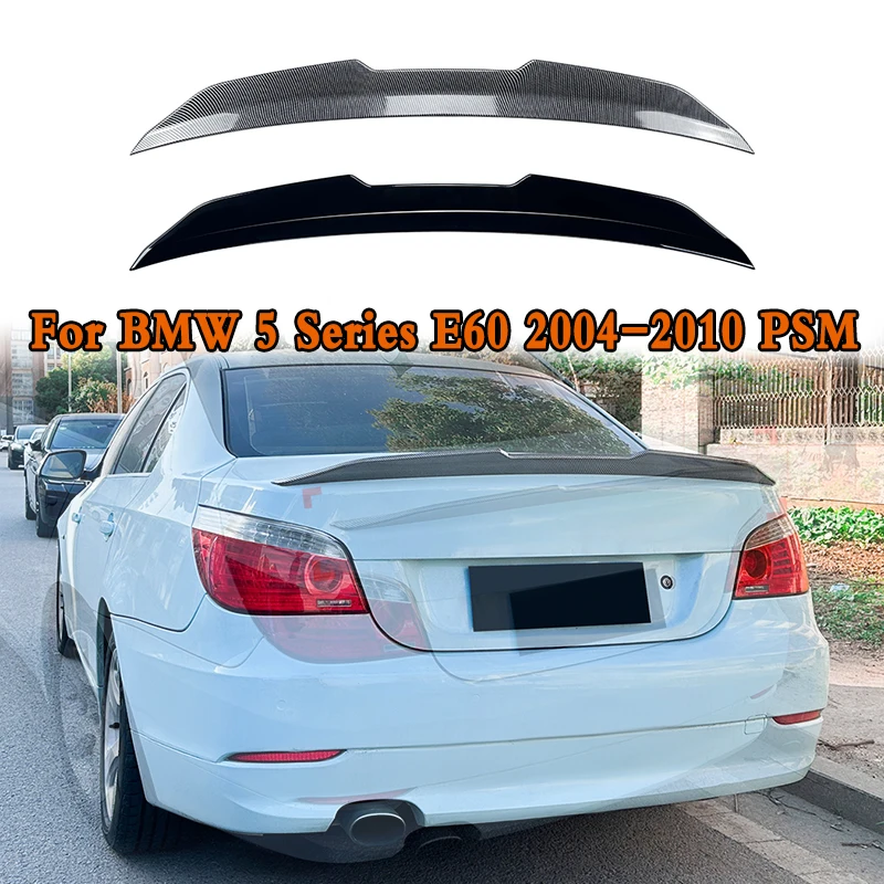 

For BMW 5 Series E60 2004-2010 PSM Rear Wing Trunk Spoiler Wing Roof Spoiler Wings Auto Accessories