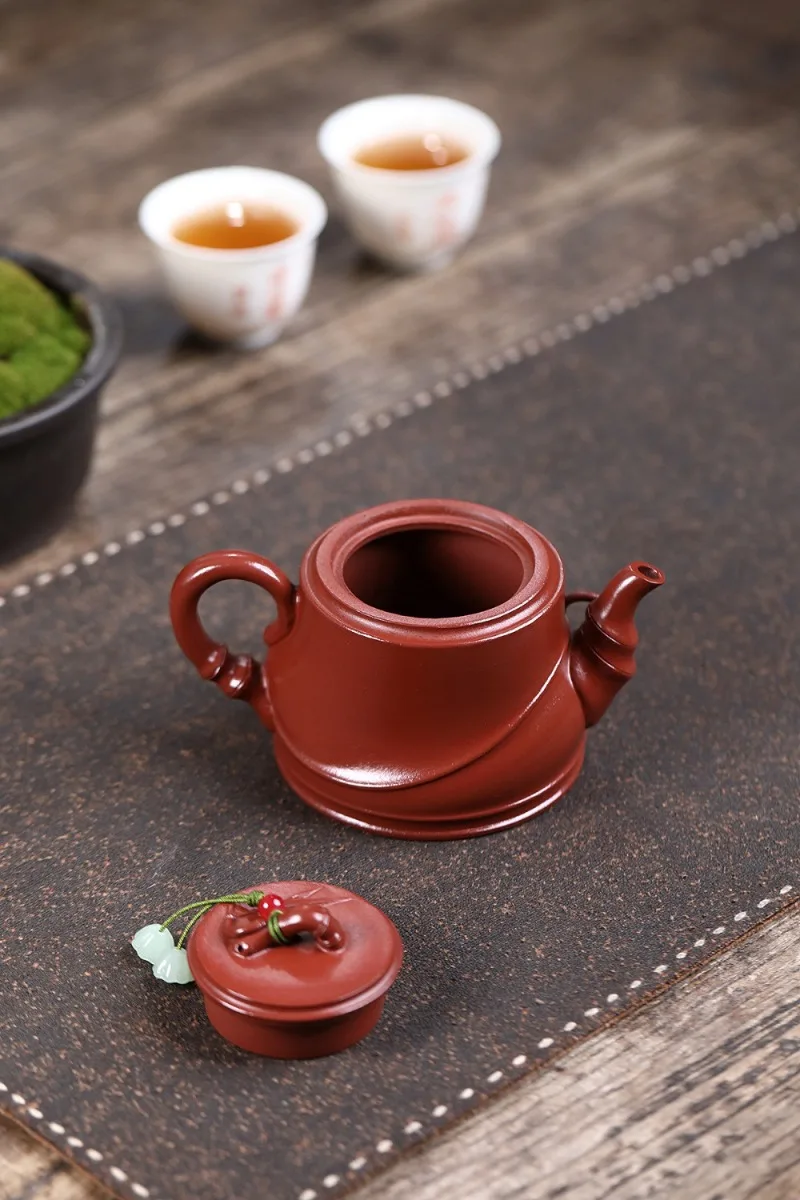 Yixing Handmade Purple Clay Teapot, Raw Ore, Da Hong Pao Tea Pot, Kung Fu Tea Set 160ml