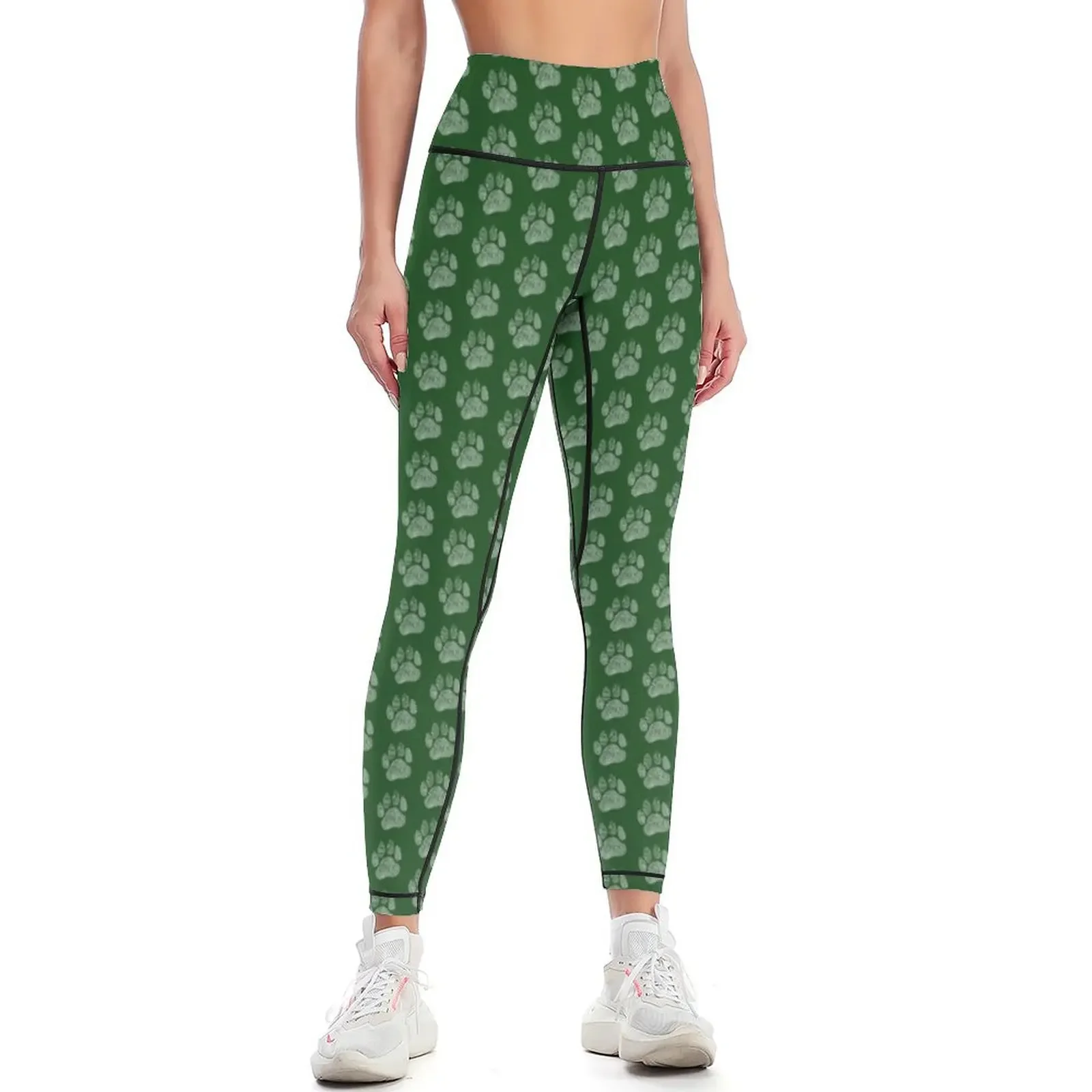

Paw Print Leggings Sports female Female legging pants sport set legings for fitness Womens Leggings