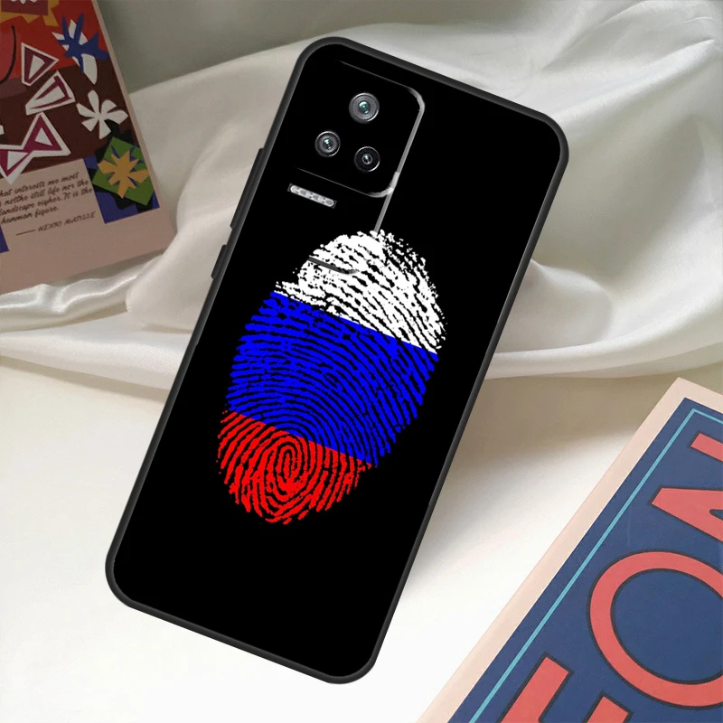 Russia Russian Flag Case For POCO X6 Pro M6 X5 X3 M5s F3 F5 Xiaomi 14 Ultra 13 12 Lite 11T 12T 13T Pro Coque