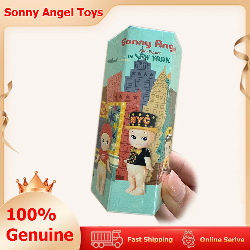 حقيقي سوني الملاك الشكل الصغير صندوق أعمى سلسلة نيويورك Kawaii مفاجأة صندوق محدود مجموعة الدمى الديكور هدايا عيد الميلاد