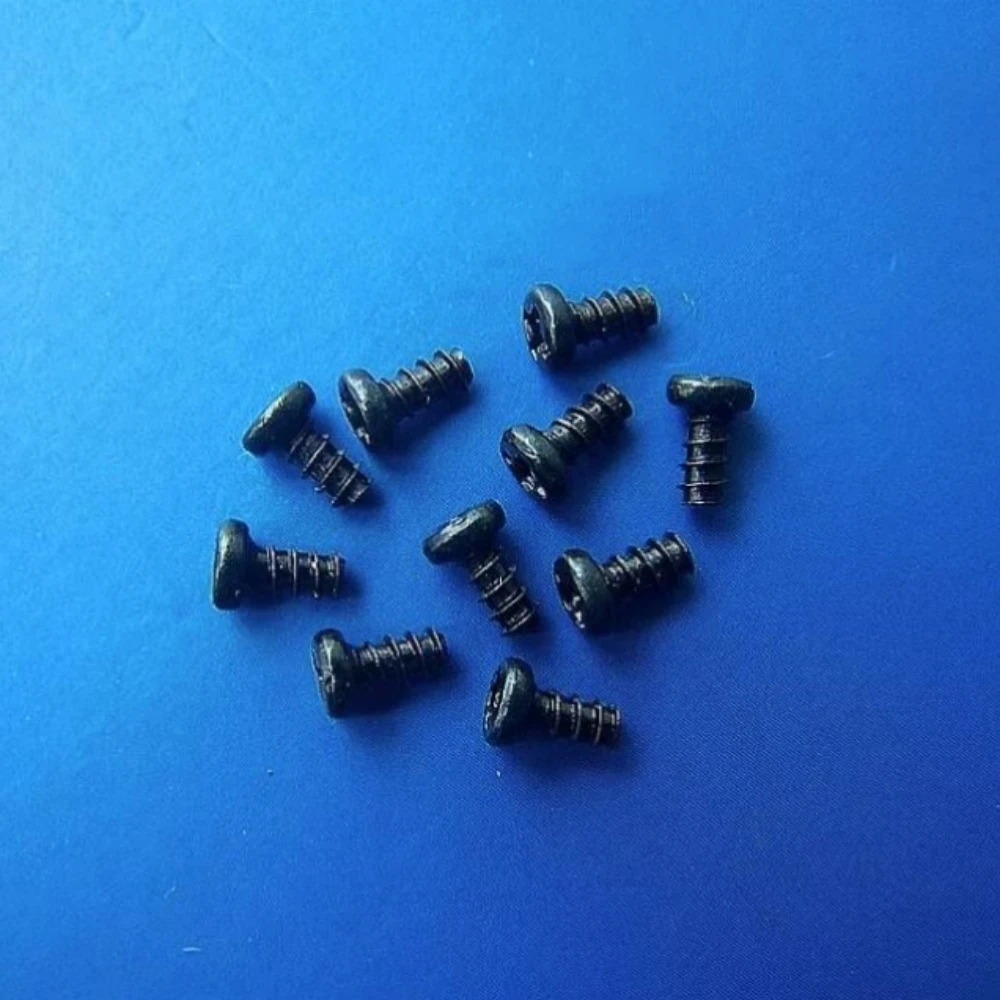 PB1.2 M1.4 1.7 M2 2.3 2.6 2.8 M3 *2 3 4 5 6 7 8 10 12mm silver or black round head cross phillips Flat tail self-tapping screws