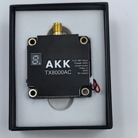 AKK FPV VTX TX8000AC Ultra Long Range 80CH 5W 4.9G-6G Ultra Wide Band Video Transmitter5.8G