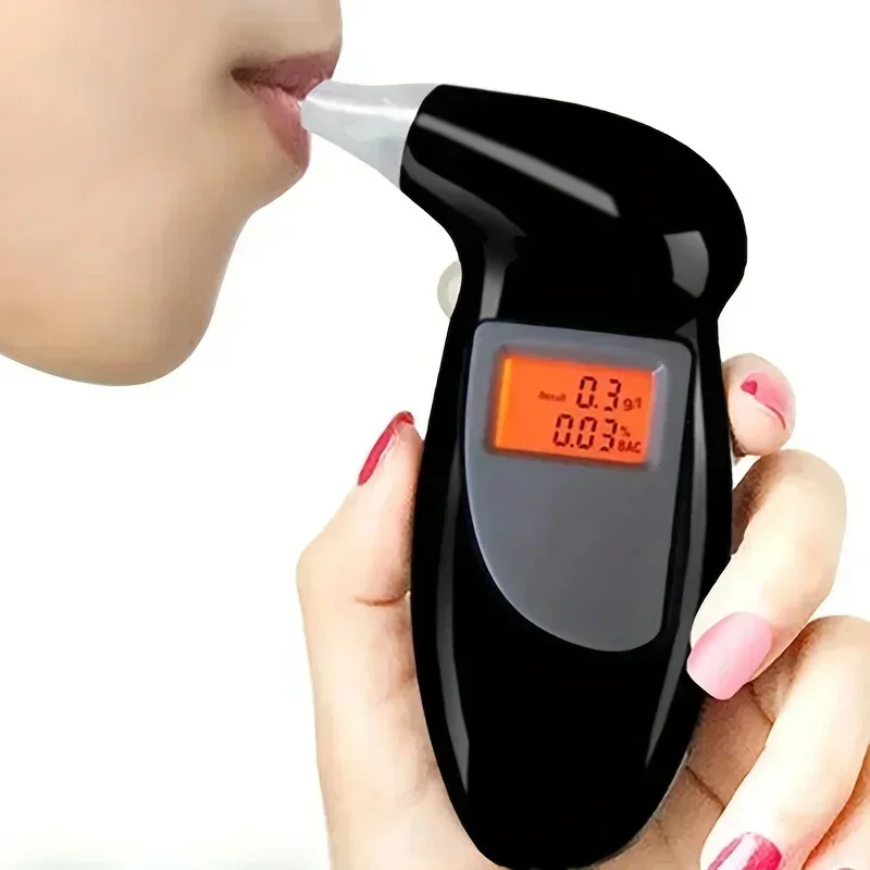 Digital Breathalyzer for Car Driving Safety - High Accuracy BAC Tester, Portable Alcohol Detector for Pe
