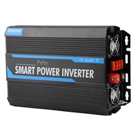 Auto Power Inverter DC 12V to AC 220V Pure Sine Power Voltage Inverter Transformer Rated 2000W Peak 6000W Power Car Inverter