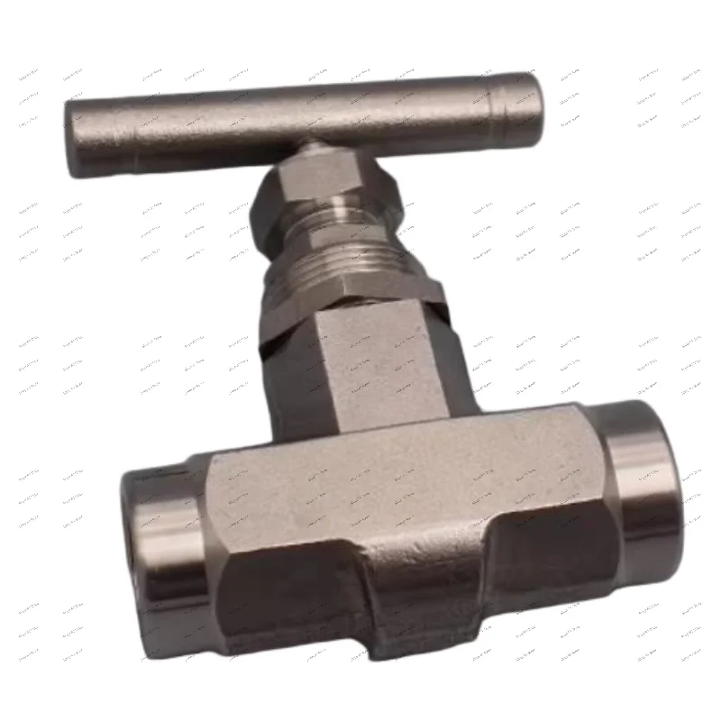 High-pressure needle valve, 3/8 inch, 1/2 inch, 304 stainless steel material, with female NPT interface