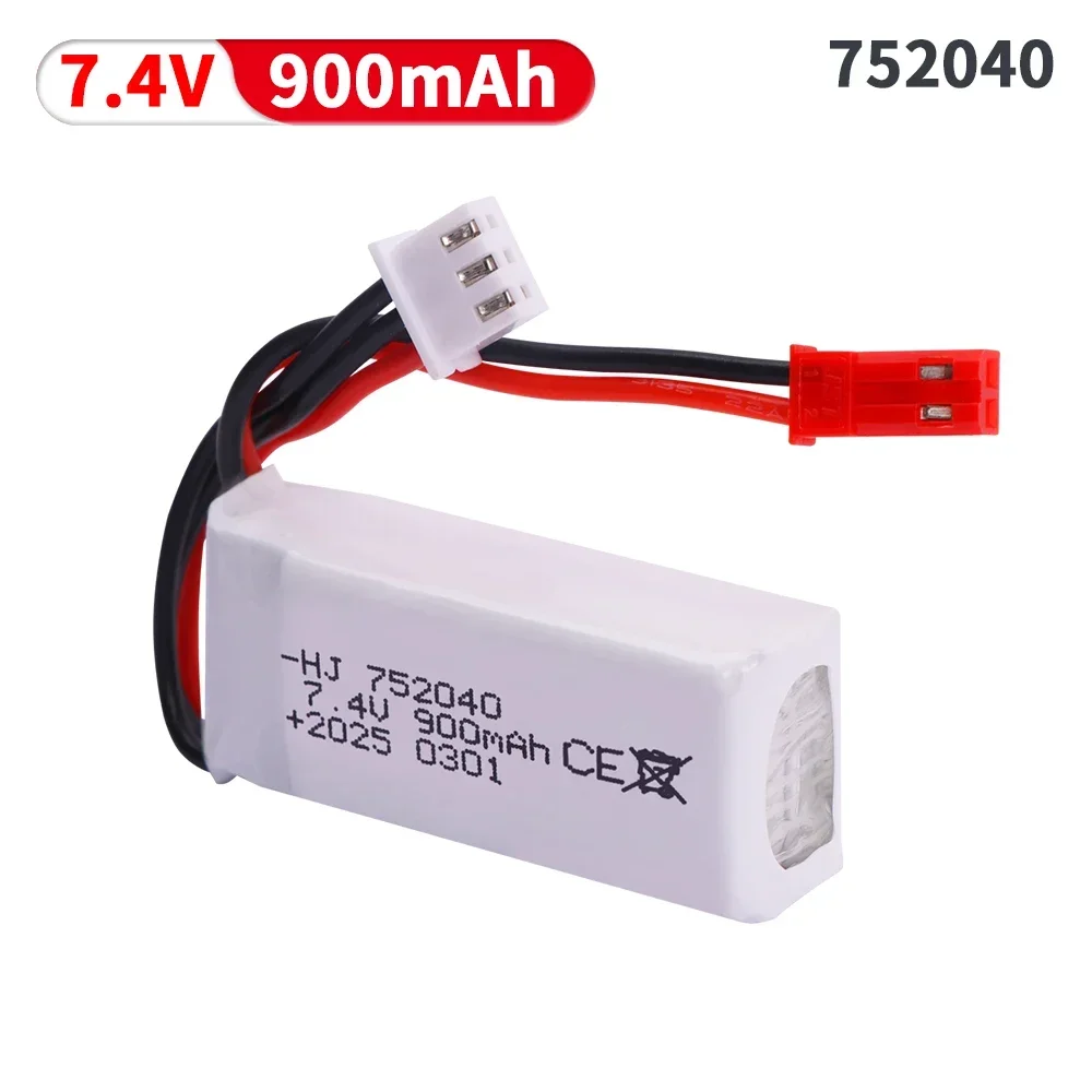 Upgrade 2S 7,4 V 35C 900mah Lipo Batterie Für Radiolink A560 Starrflügel Rc Auto RC Spielzeug Modell teile Mit JST Stecker 7,4 V Batterie