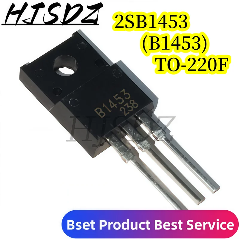 10PCS/LOT 2SB1453 B1453 TO220F - Triodo de Potencia para Placas de Ordenador de Coche, Alto Rendimiento