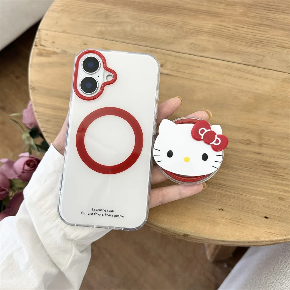 

New simple and cute red bow cat Phone Case For iPhone 16 15 14 13 Pro Max fundas case Protective cover For iPhone case